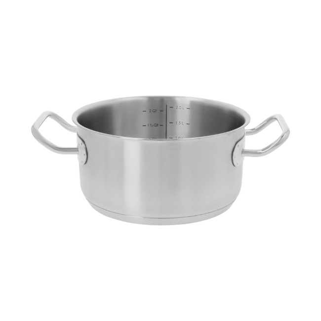 Тенджера с капак, неръждаема стомана, 18 см/2 л, "Classic Pro 3" - Demeyere