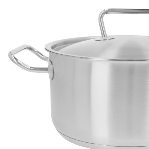 Тенджера с капак, неръждаема стомана, 24 см/6 л, "Classic Pro 3" - Demeyere