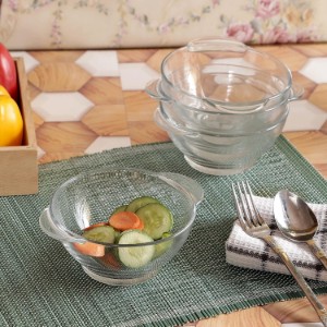 Купа с дръжки, изработена от стъкло, 13,5 х 6,7 см / 510 мл, "Lys" - Duralex