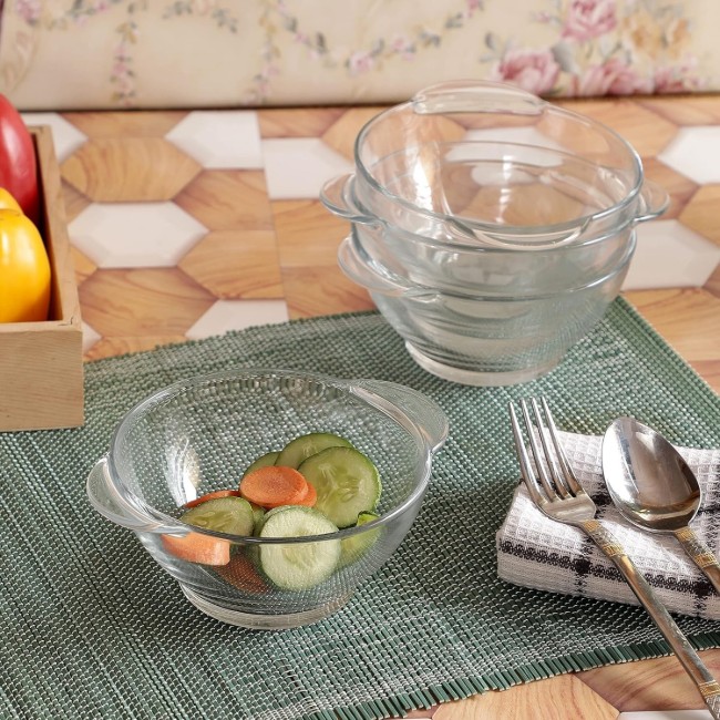 Купа с дръжки, изработена от стъкло, 13,5 х 6,7 см / 510 мл, "Lys" - Duralex