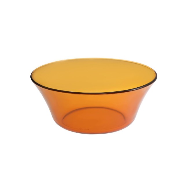Купа за салата, изработена от стъкло, 23 см / 2,2 л, "Lys", Amber - Duralex