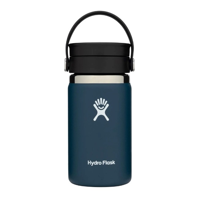 Термоизолираща бутилка, неръждаема стомана, 355 мл, "Wide Sip", Indigo - Hydro Flask