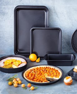 Правоъгълна тава за фурна, въглеродна стомана, 32 х 22 см, "Daily" - Pyrex