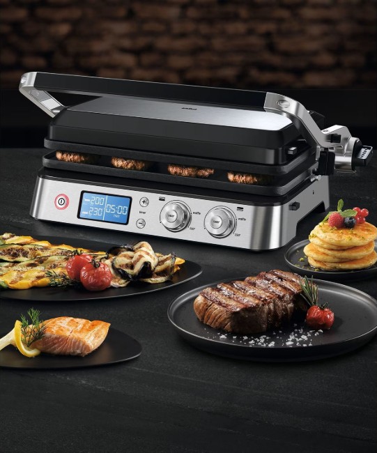 Електрическа скара, 2000W, "MultiGrill 9 Pro" - Braun