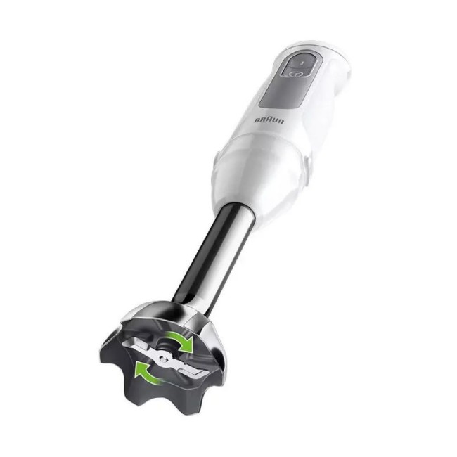 Ръчен пасатор "MultiQuick 5", 3 аксесоара, 1000 W, бял - Braun