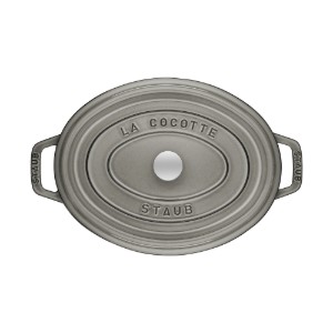Овална тенджера Cocotte от чугун, 29 см/4,2 л, Graphite Grey - Staub