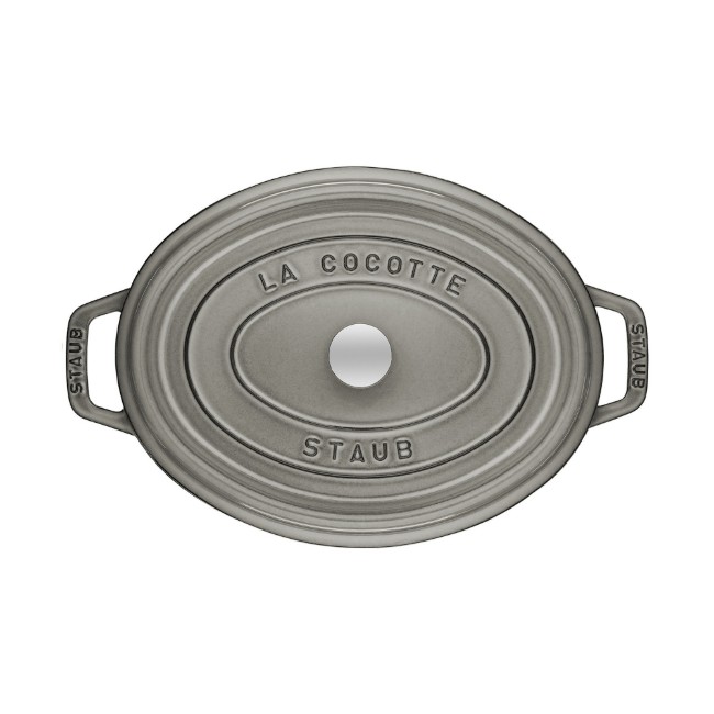 Овална тенджера Cocotte от чугун, 29 см/4,2 л, Graphite Grey - Staub
