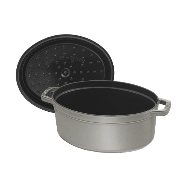 Овална тенджера Cocotte от чугун, 29 см/4,2 л, Graphite Grey - Staub