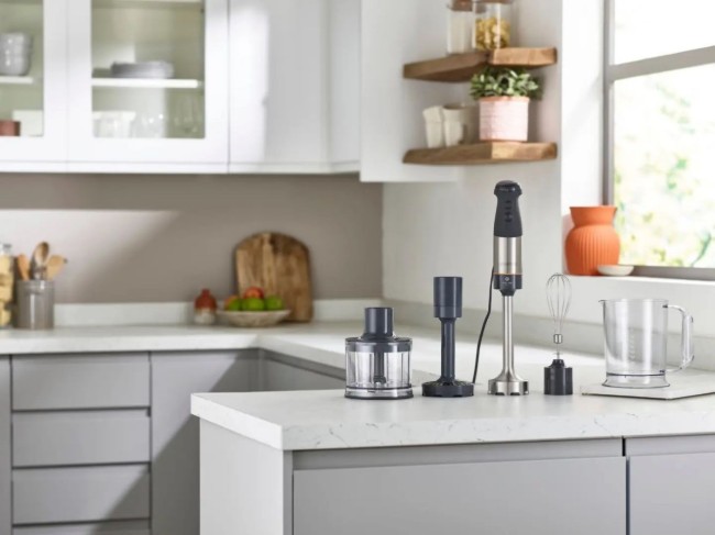 Ръчен пасатор Triblade XL, 5 аксесоара, сив - Kenwood