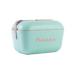 Охладителна кутия, 12 л, "Pop", Cyan - Baby Rose - Polarbox