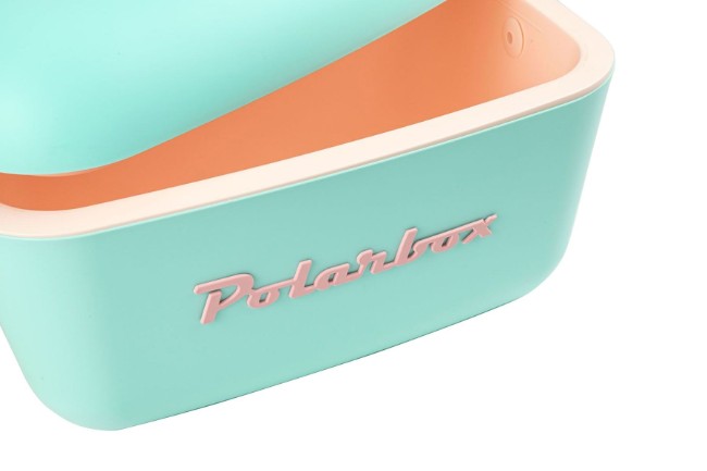 Охладителна кутия, 12 л, "Pop", Cyan - Baby Rose - Polarbox