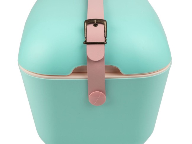 Охладителна кутия, 12 л, "Pop", Cyan - Baby Rose - Polarbox
