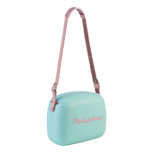 Охладителна кутия, 6 л, "Pop", Cyan - Baby Rose - Polarbox