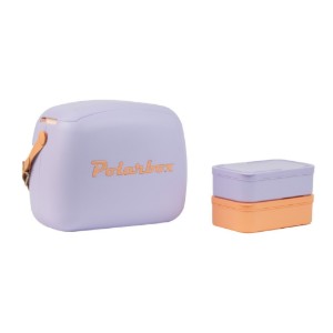 Охладителна кутия, 6 л, "Pop", Lilac - Sorbet - Polarbox