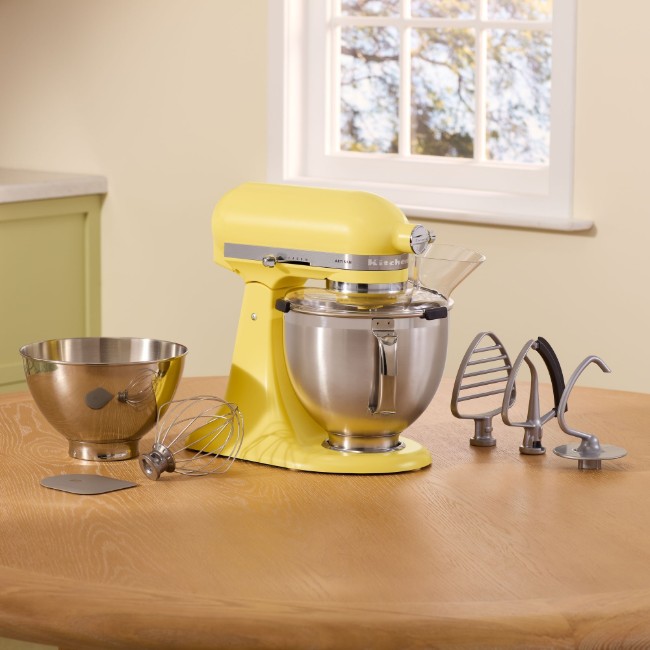 Миксер с купа, 4.7 л, Модел 195, Artisan, Butter - KitchenAid