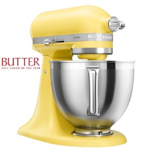 Миксер с купа, 4.7 л, Модел 195, Artisan, Butter - KitchenAid