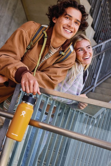 Термоизолирана бутилка, неръждаема стомана, 950 мл, "Wide Mouth", Fossil - Hydro Flask