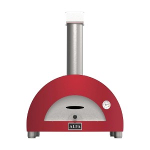 Пещ за пица на дърва Moderno 1 Pizze, червена - Alfa