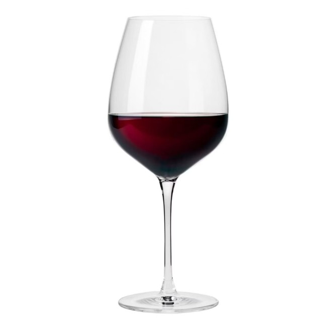 Комплект от 6 чаши за вино Pinot Noir, кристално стъкло, 810 мл, "Divine" - Krosno