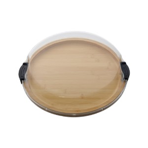 Сервираща дъска, с капак, бамбук, 35.5 см, "Farberware" - Kitchen Craft