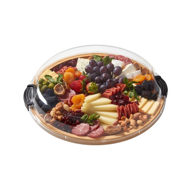 Сервираща дъска, с капак, бамбук, 35.5 см - Farberware