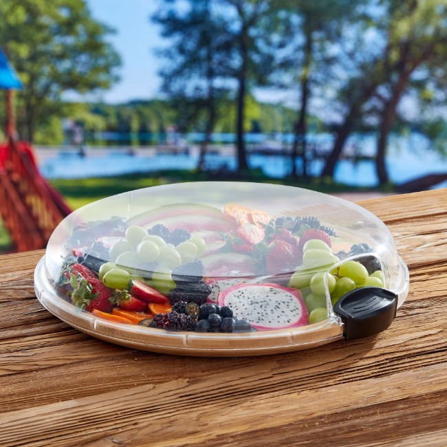 Сервираща дъска, с капак, бамбук, 35.5 см - Farberware