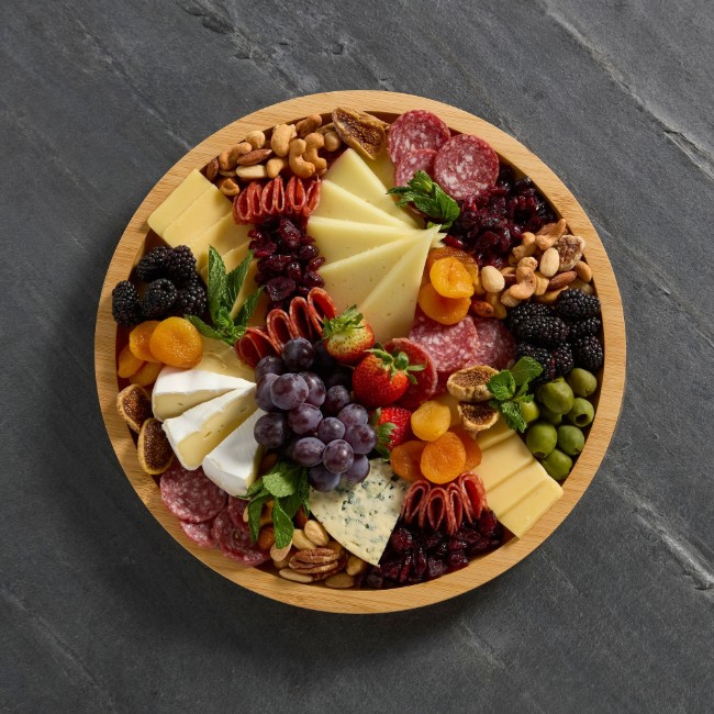 Сервираща дъска, с капак, бамбук, 35.5 см - Farberware