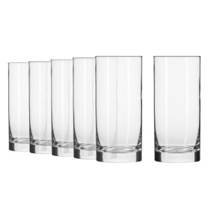Комплект от 6 чаши "long drink", 300 мл, "Balance" - Krosno