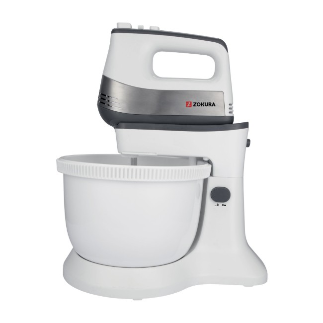 Ръчен миксер с въртяща се купа, 500 W - Zokura