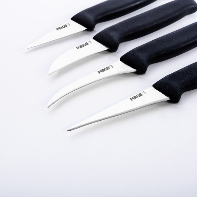 Комплект от 4 ножа за декориране, "Gastro", Black - Pirge