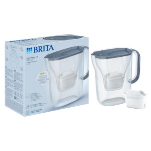 BRITA Style Essential кана за филтриране 2.4 л Maxtra Pro Water (каменно синьо)