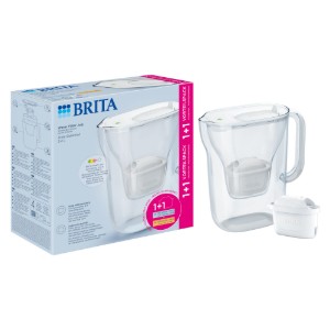 Кана за филтриране на вода BRITA Style 2.4 л + 2 филтъра Maxtra Pro (White)