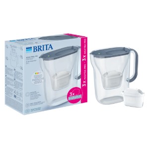 Стартов пакет BRITA Style Essential 2.4 л + 3 филтъра Maxtra Pro (Stone Blue)