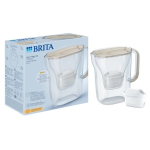 BRITA Style Essential филтрираща кана 2.4 л Maxtra Pro Limescale Expert (пясък)