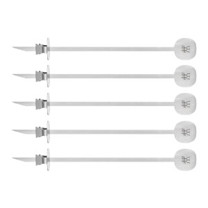Комплект шишчета от 5 части, неръждаема стомана, "BBQ+" - Zwilling
