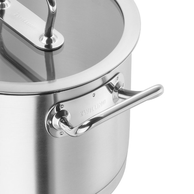 Тенджера от неръждаема стомана с капак, 24 см/8,1 л, "ZWILLING Pro" - Zwilling