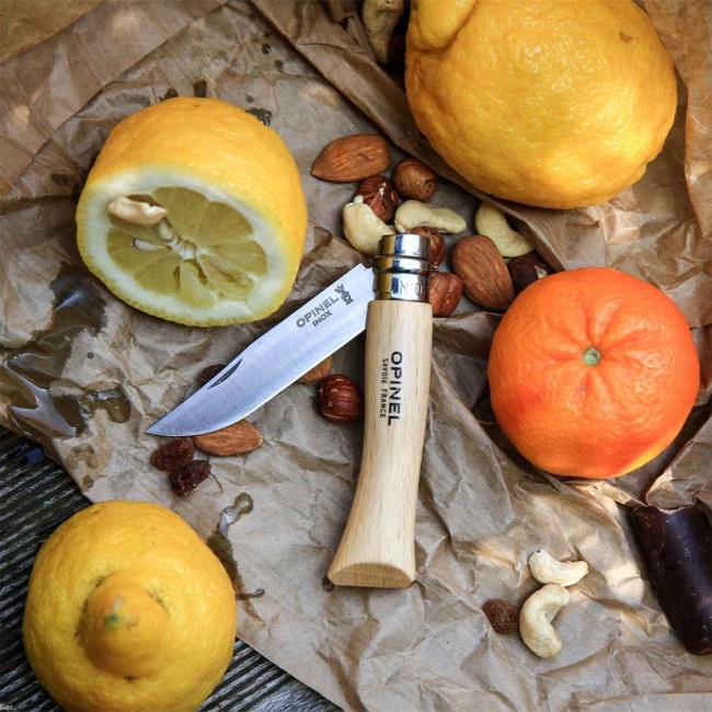 Джобно ножче №07, неръждаема стомана, 8 см, "Tradition Inox" - Opinel