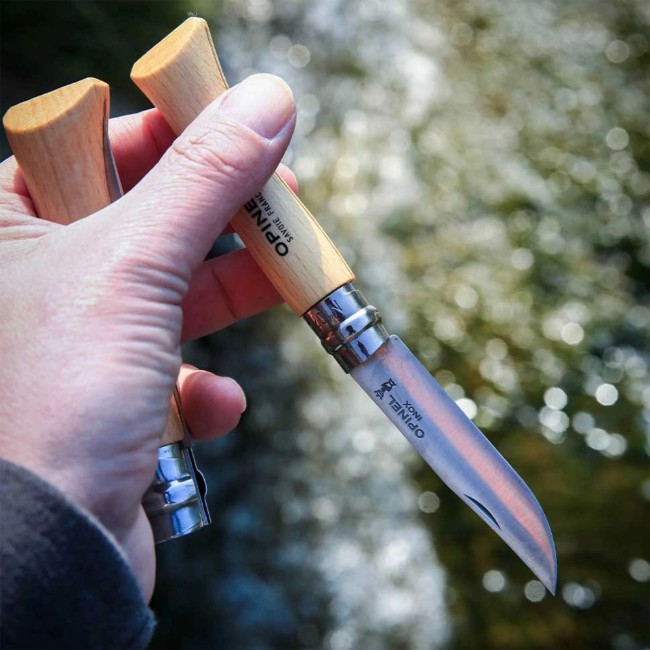 Джобно ножче №07, неръждаема стомана, 8 см, "Tradition Inox" - Opinel