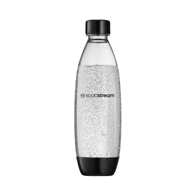 Устройство за газиране на вода, "Terra", включени 3 бутилки, черно - SodaStream