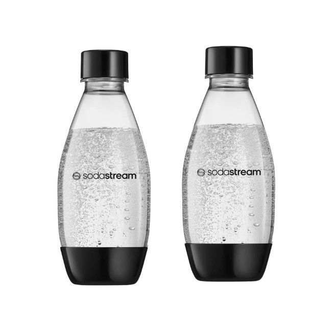 Устройство за газиране на вода, "Terra", включени 3 бутилки, черно - SodaStream