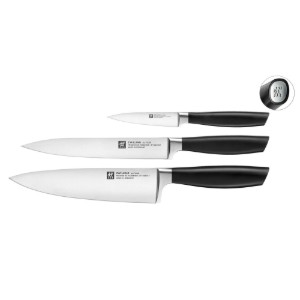Комплект кухненски ножове от 3 части, "All Star", сребрист - Zwilling