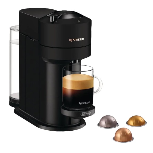 Еспресо машина 1500 W, "Vertuo Next", матово черно - Nespresso