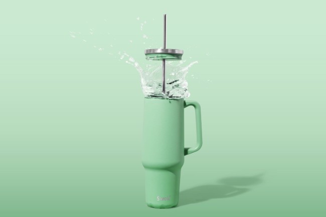 Топлоизолирана чаша, неръждаема стомана, 1,1 л, шам фъстък - S'well