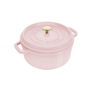 Тенджера за готвене Cocotte, чугунена, 24 см/3,7 л, Sorbet Rose - Staub