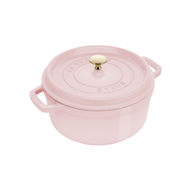 Тенджера за готвене Cocotte, чугунена, 24 см/3,7 л, Sorbet Rose - Staub