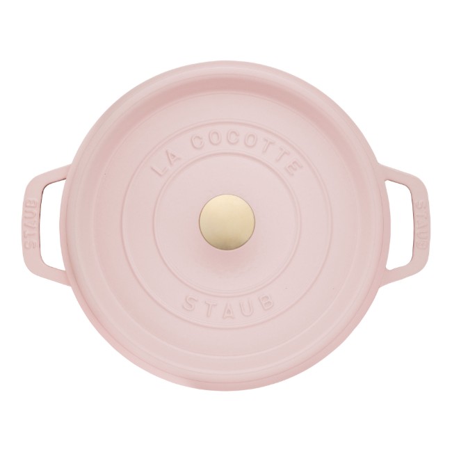 Тенджера за готвене Cocotte, чугунена, 24 см/3,7 л, Sorbet Rose - Staub