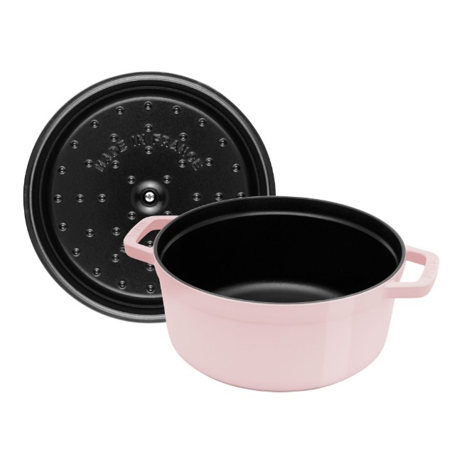 Тенджера за готвене Cocotte, чугунена, 24 см/3,7 л, Sorbet Rose - Staub