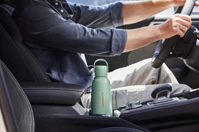 Термос бутилка "Fizz&Go Cool", неръждаема стомана, 0.9 л, мента - SodaStream