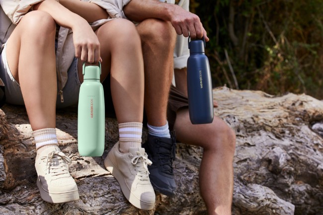 Термос бутилка "Fizz&Go Cool", неръждаема стомана, 0.9 л, мента - SodaStream