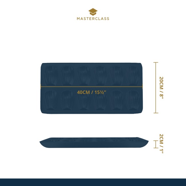 Тава за мадлени, 40 х 20 см, стомана, "MasterClass" - Kitchen Craft